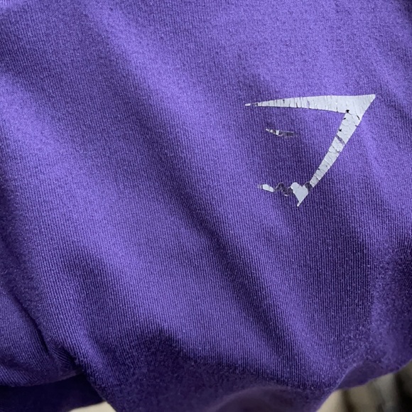 Gymshark Purple Leggings w pockets - Picture 2 of 3